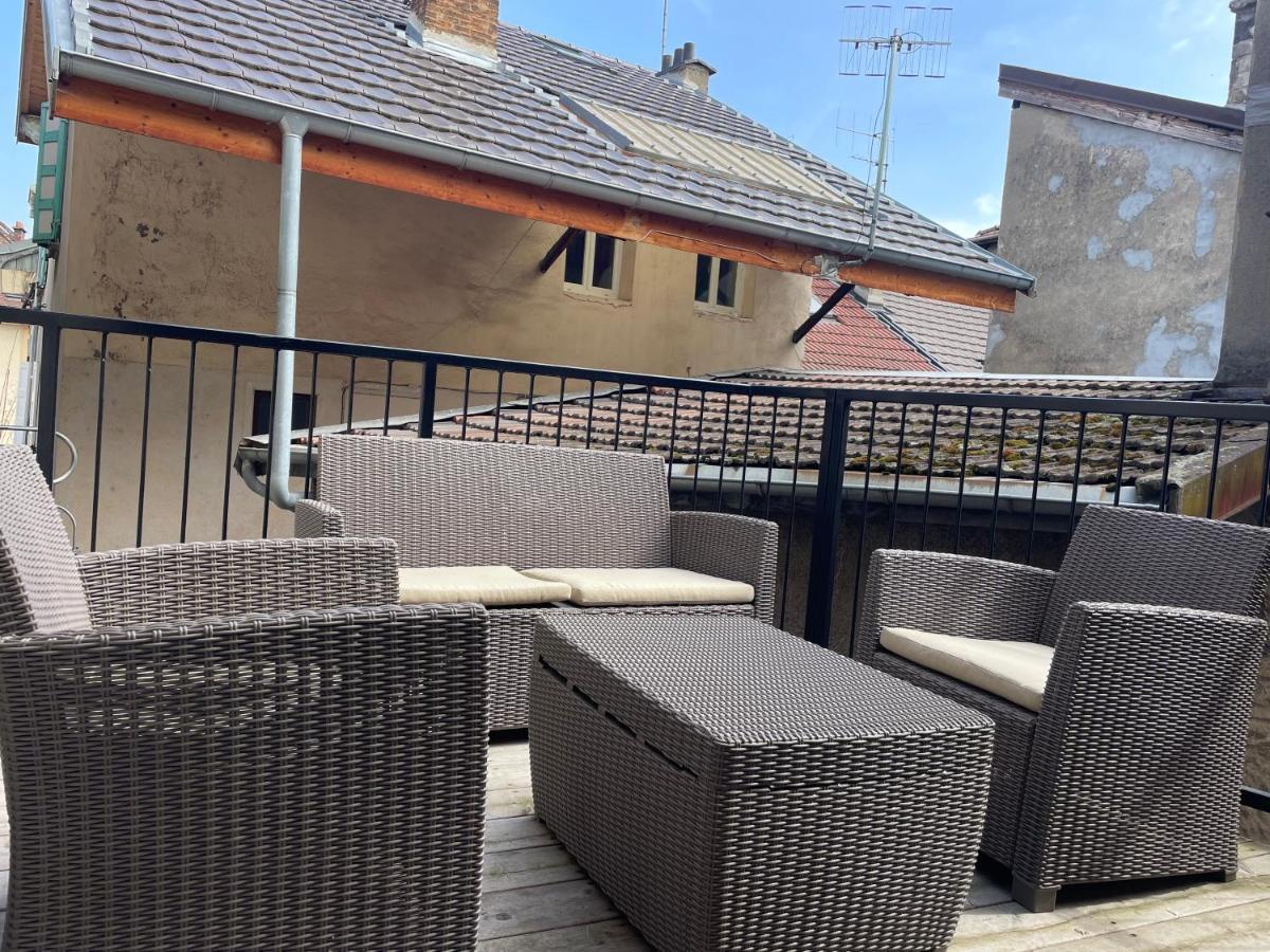 Bel Appartement En Centre Ville Évian-les-Bains Exteriör bild