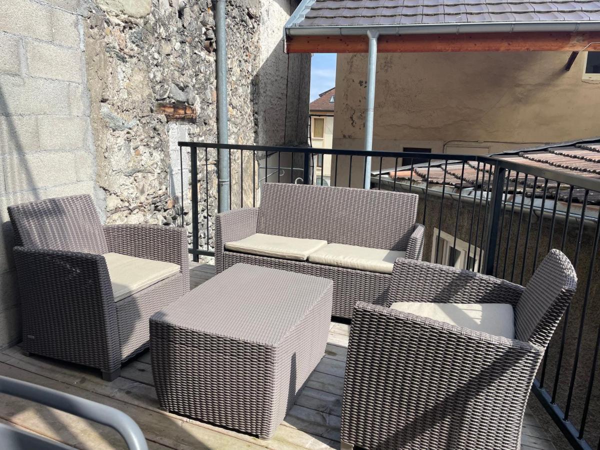 Bel Appartement En Centre Ville Évian-les-Bains Exteriör bild